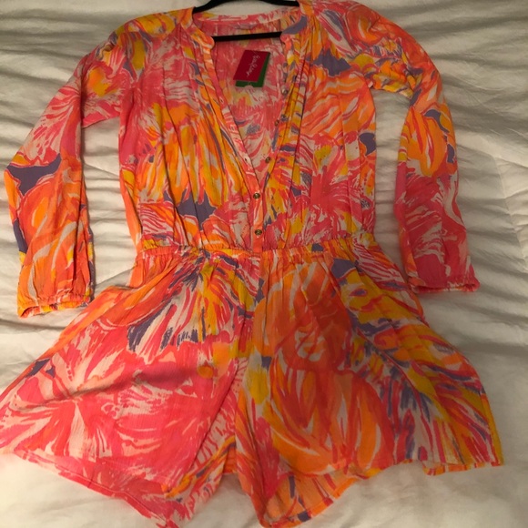Lilly Pulitzer Elsa Romper - Picture 4 of 5